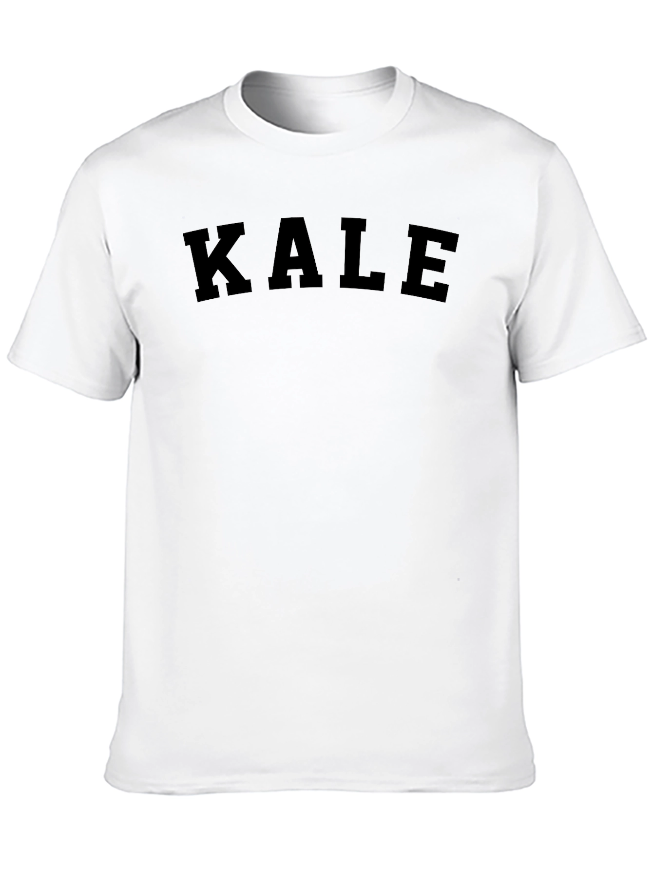 Mens Black KALE Graphic Tee