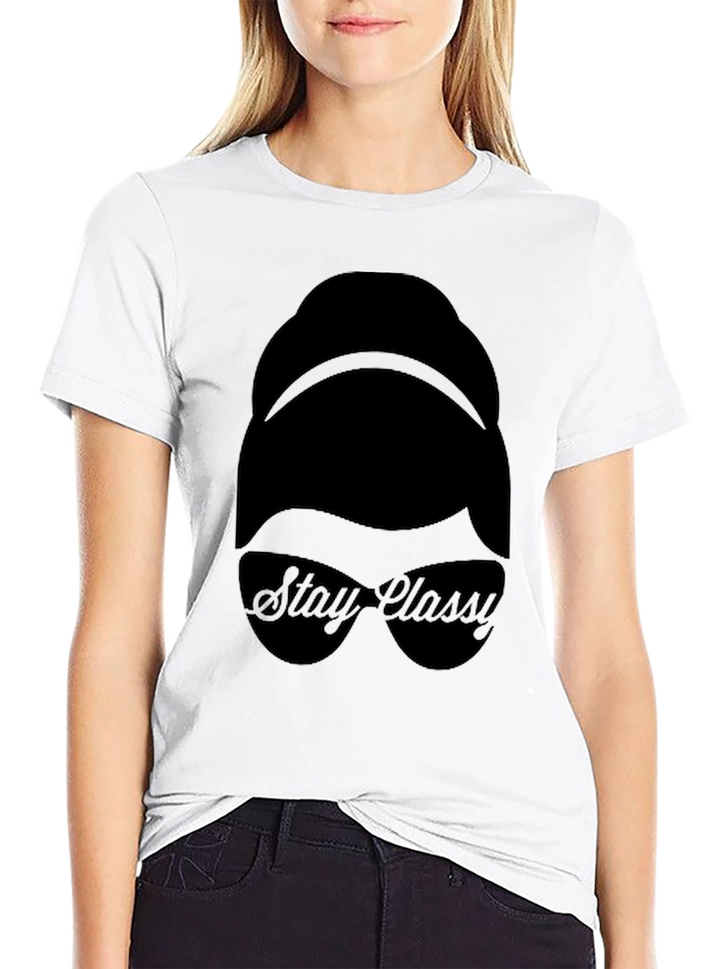 Stay Classy Retro Bun T-Shirt