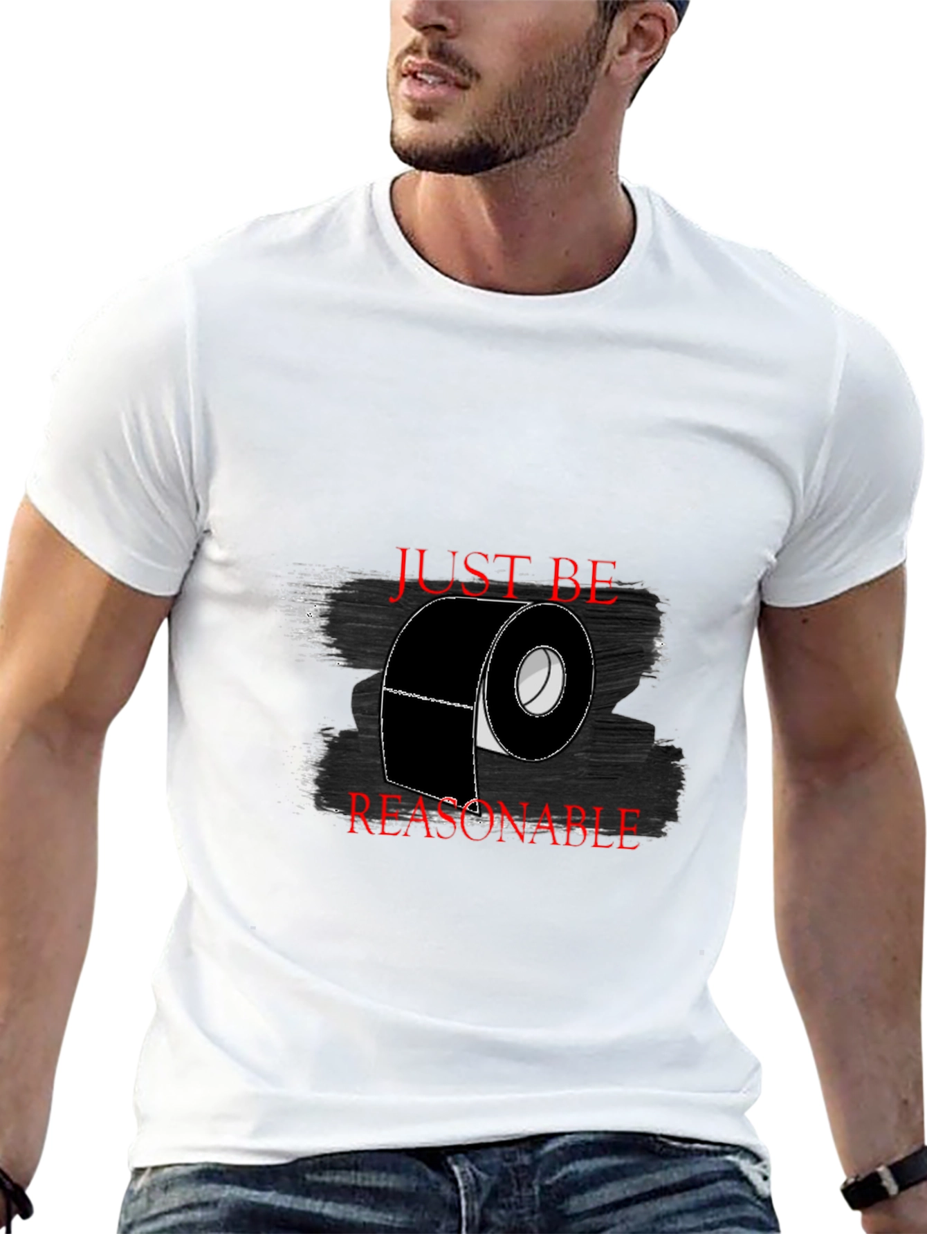 Just Be Reasonable T-Shirt - Black