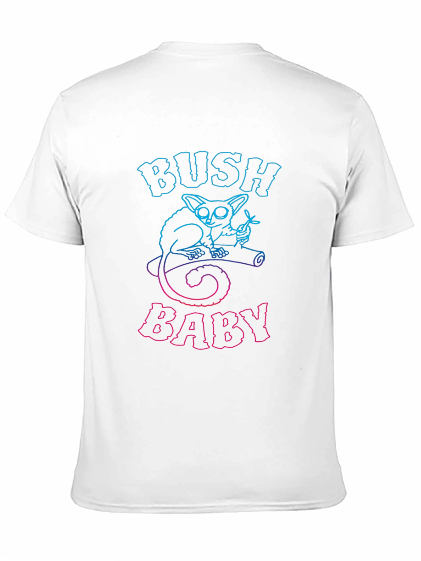 Bush Baby Graphic Tee - Novelty Animal T-Shirt