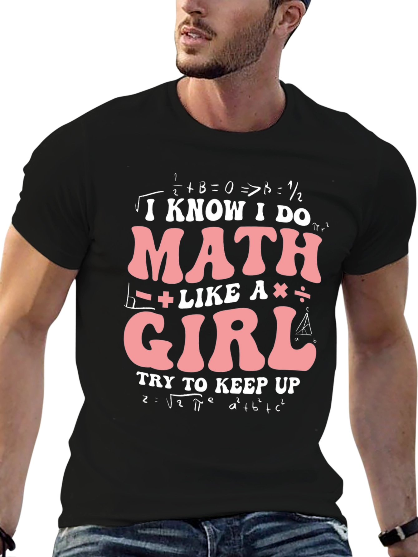 I Know I Do Math Like A Girl T-Shirt