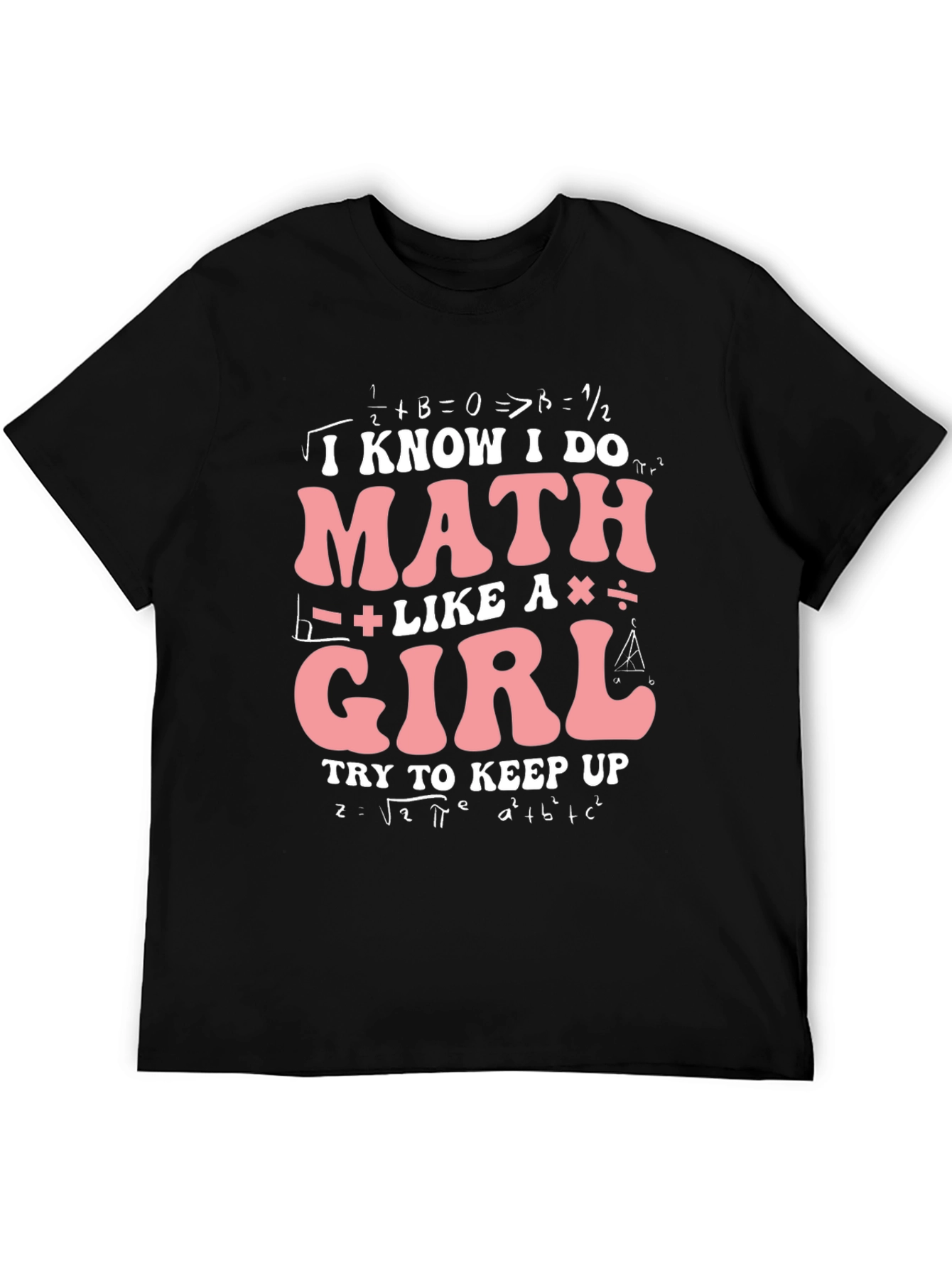 I Know I Do Math Like A Girl T-Shirt
