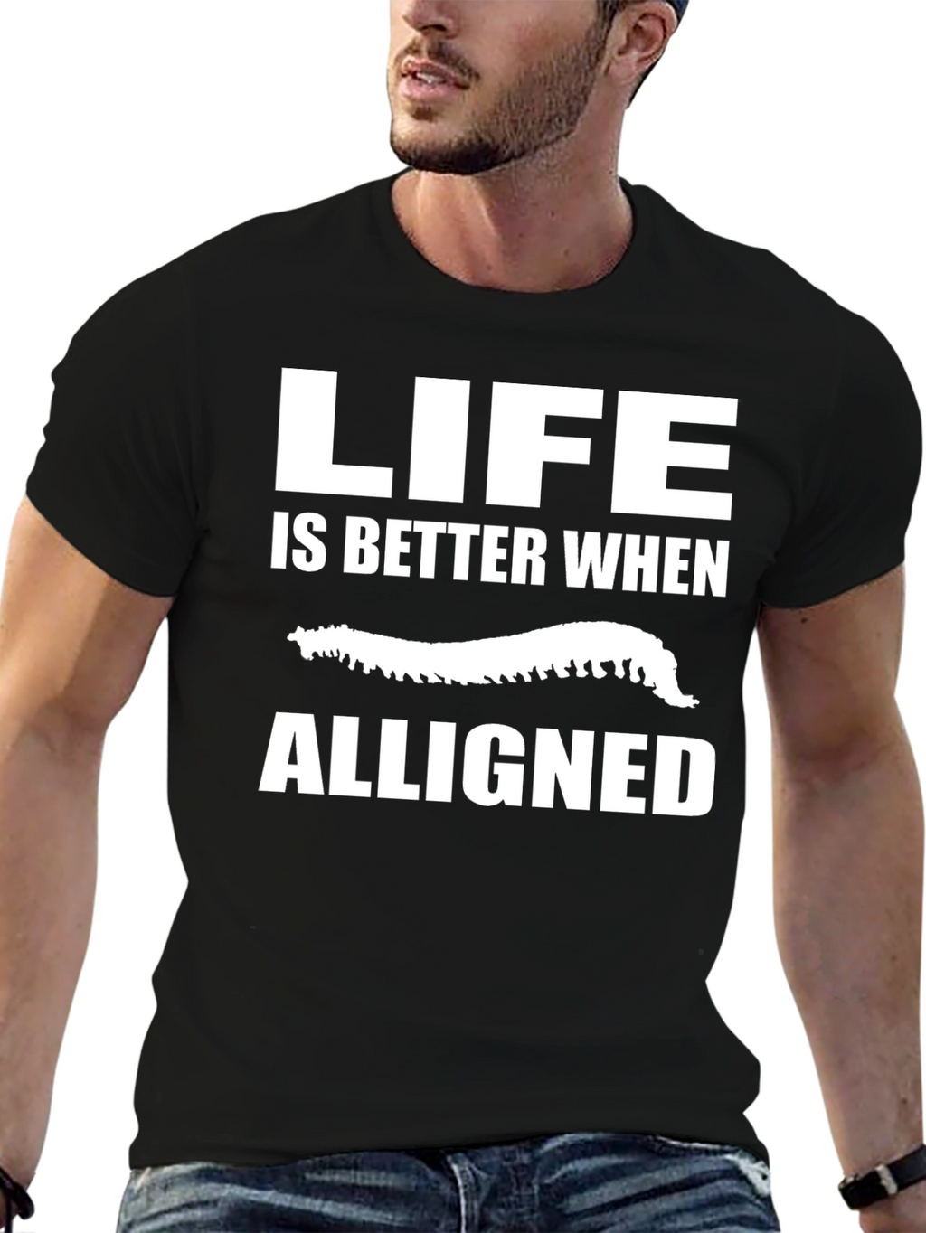 Chiropractor Life Alligned T-Shirt