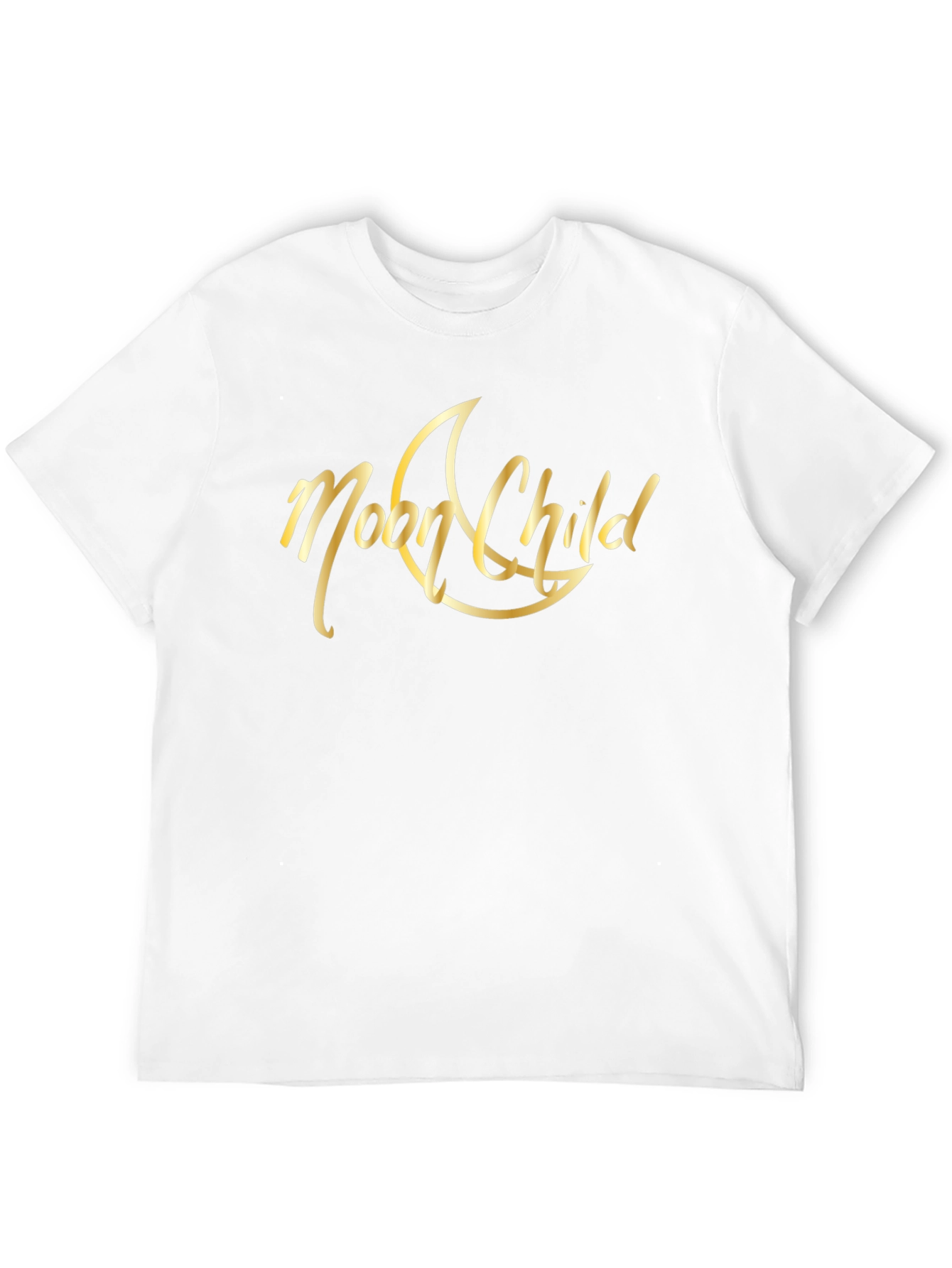 Moon Child Graphic Tee - Black Unisex T-Shirt