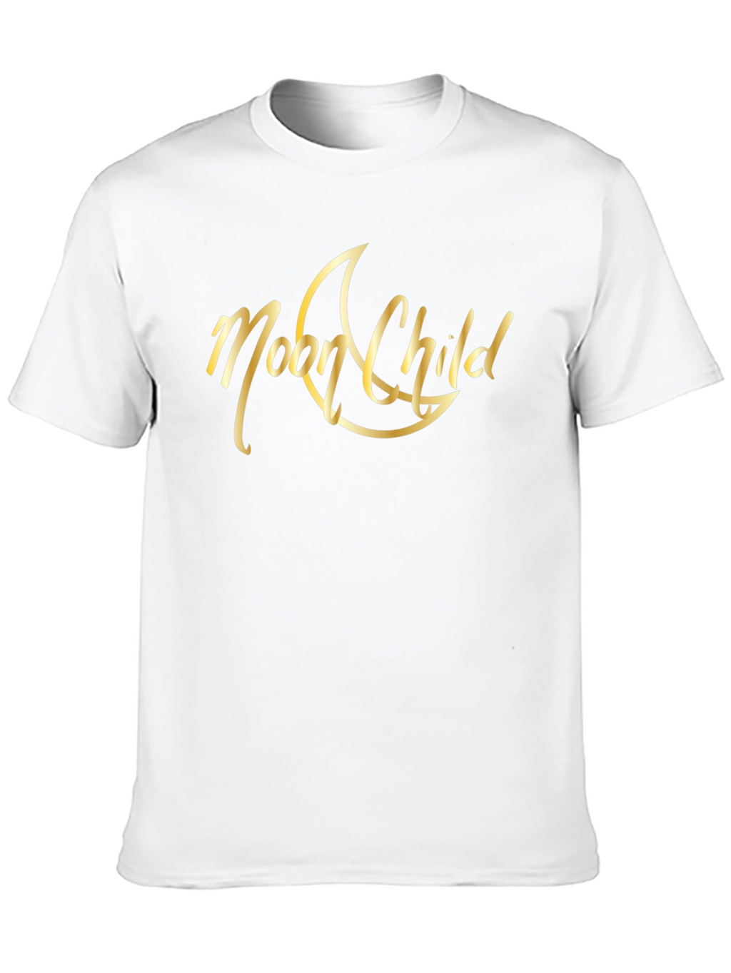 Moon Child Graphic Tee - Black Unisex T-Shirt