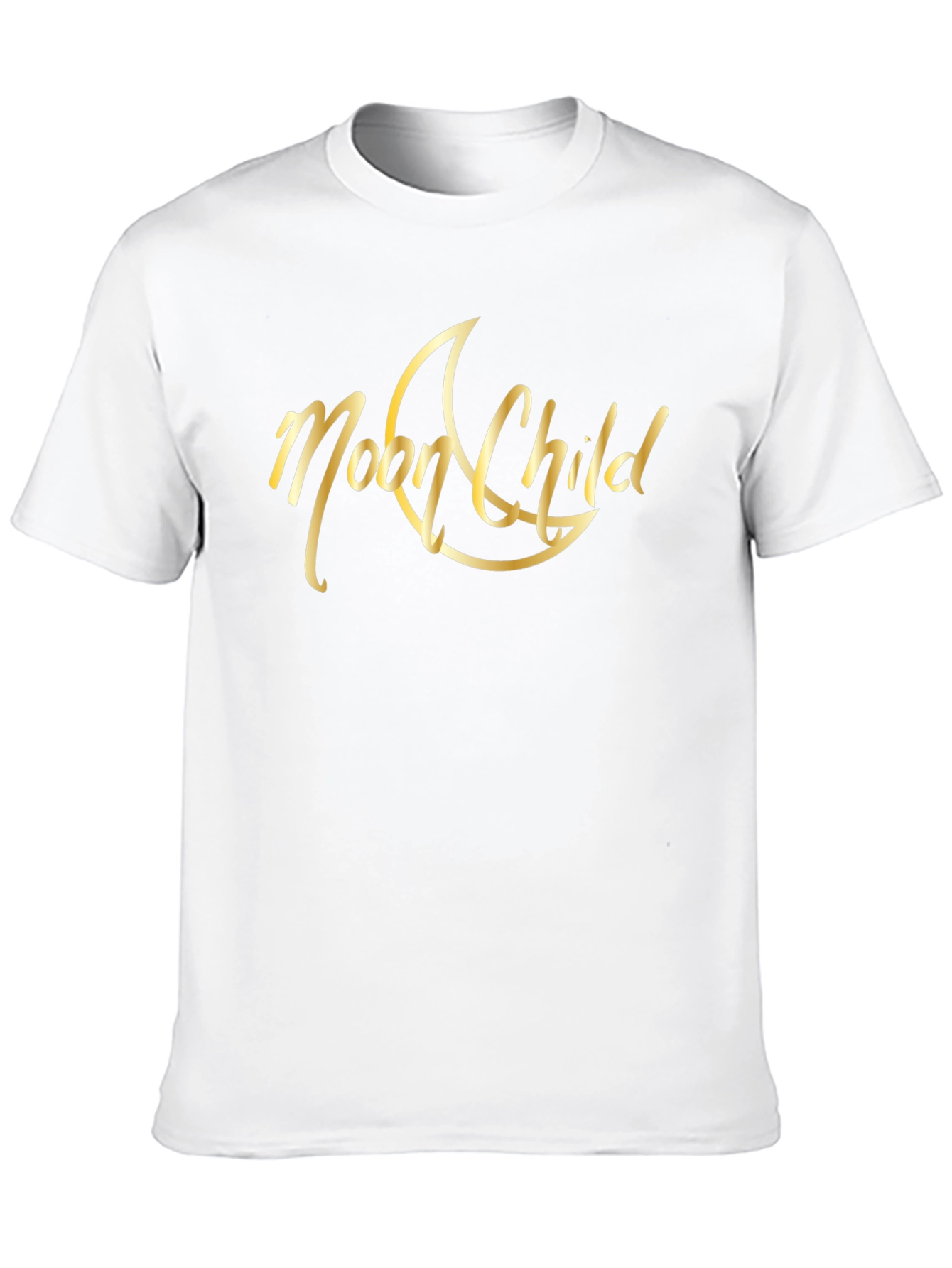 Moon Child Graphic Tee - Black Unisex T-Shirt