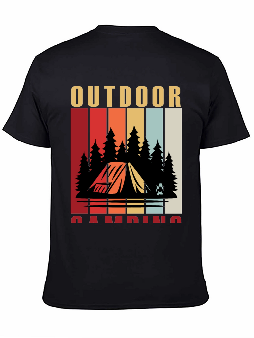 Outdoor Camping Graphic T-Shirt