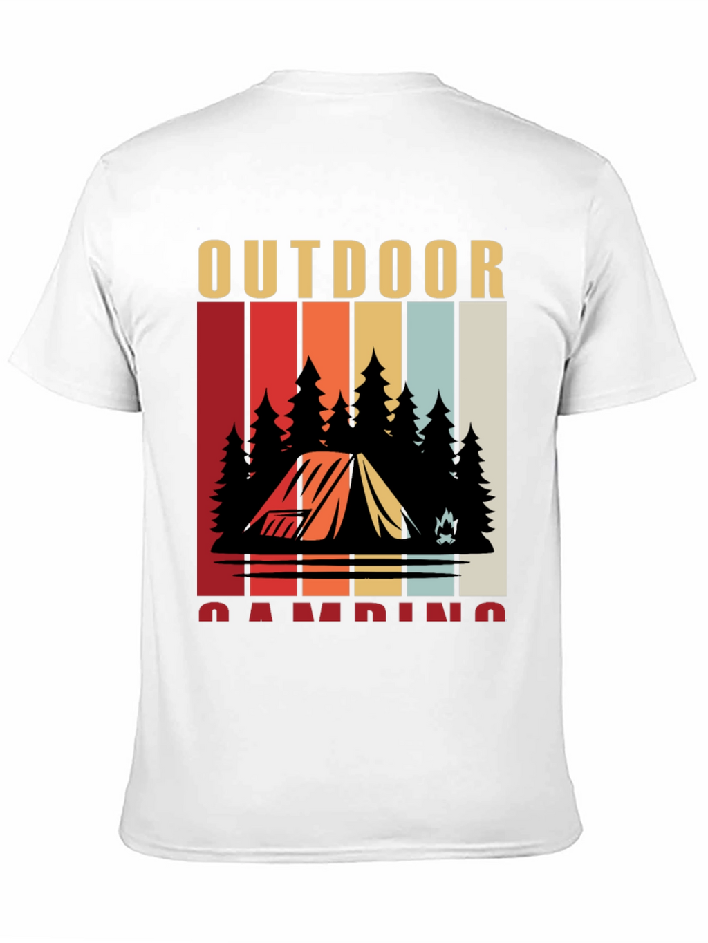 Outdoor Camping Graphic T-Shirt