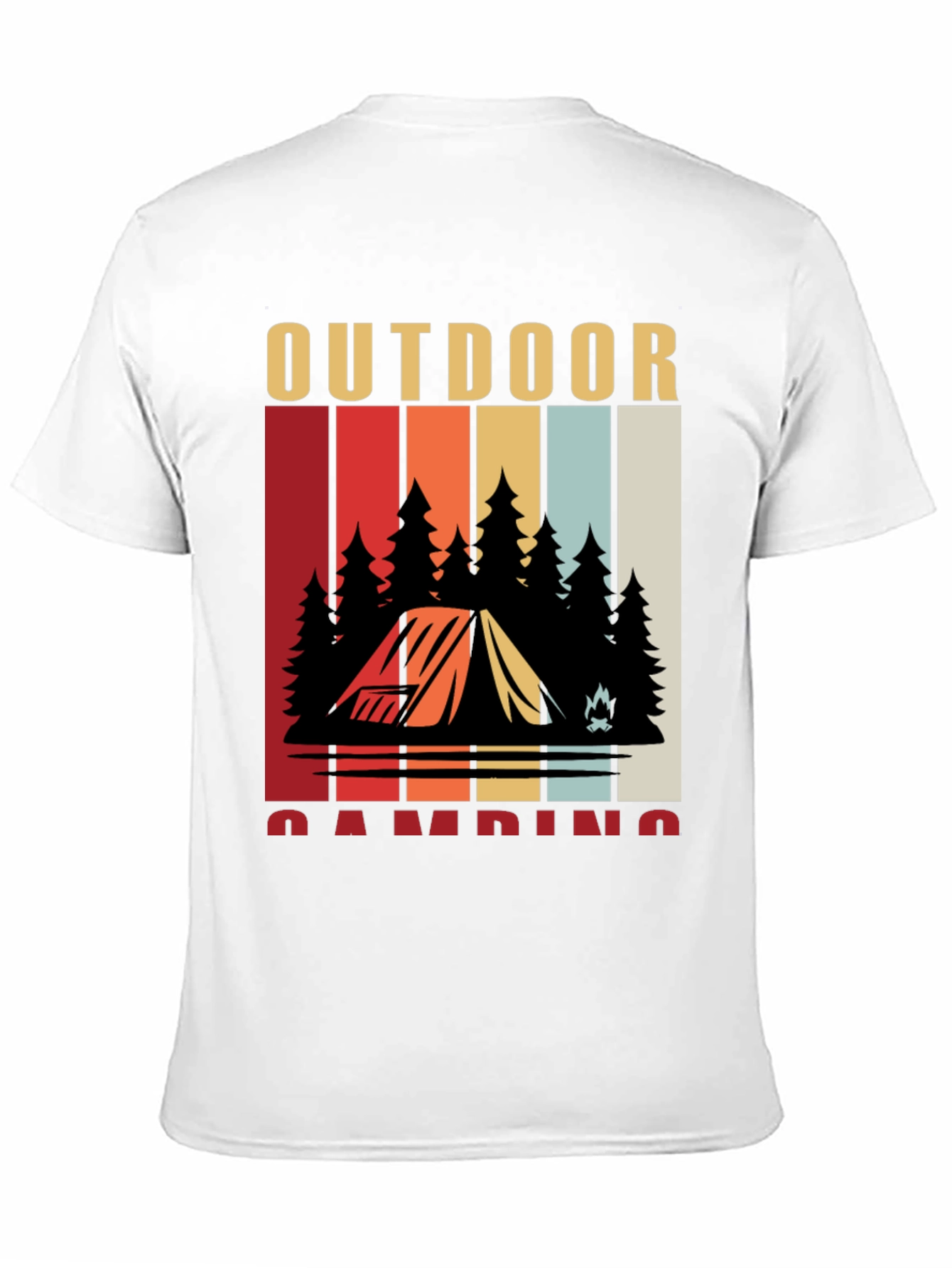 Outdoor Camping Graphic T-Shirt
