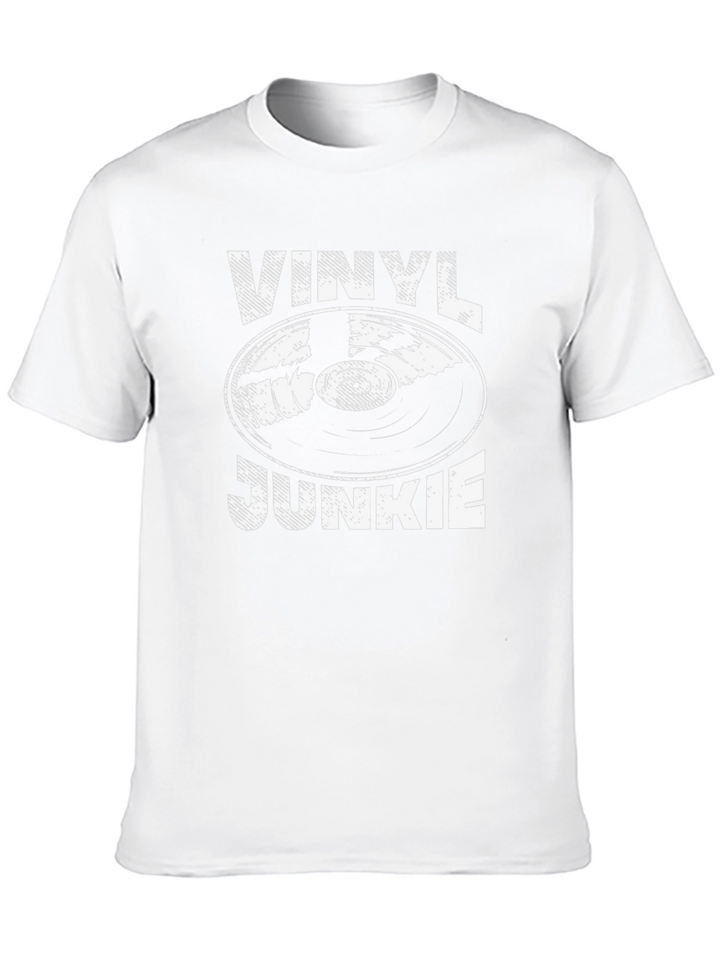 Vinyl Junkie T-Shirt - Music Lover Tee