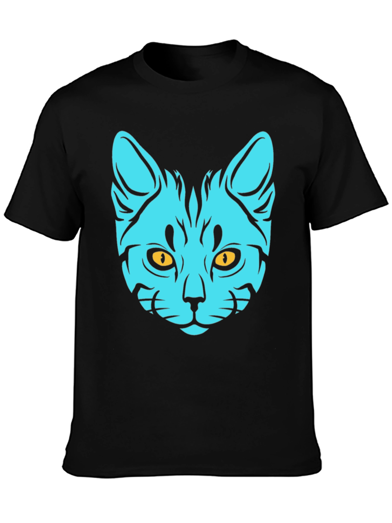 Cool Cat T-Shirt - Graphic Print Tee
