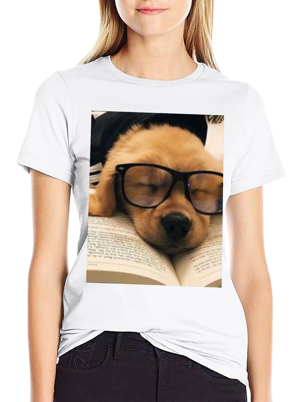 Bookworm Pup T-Shirt