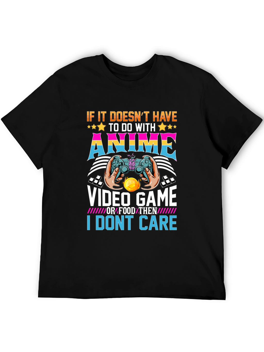 Anime Video Game Food T-Shirt