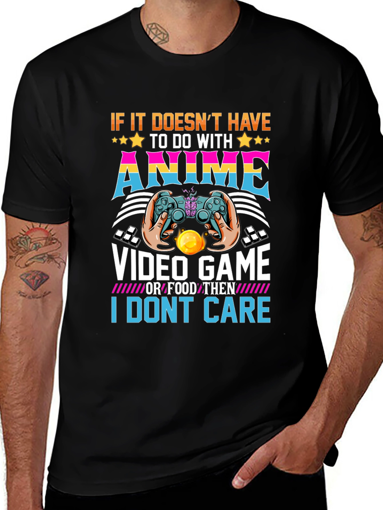 Anime Video Game Food T-Shirt