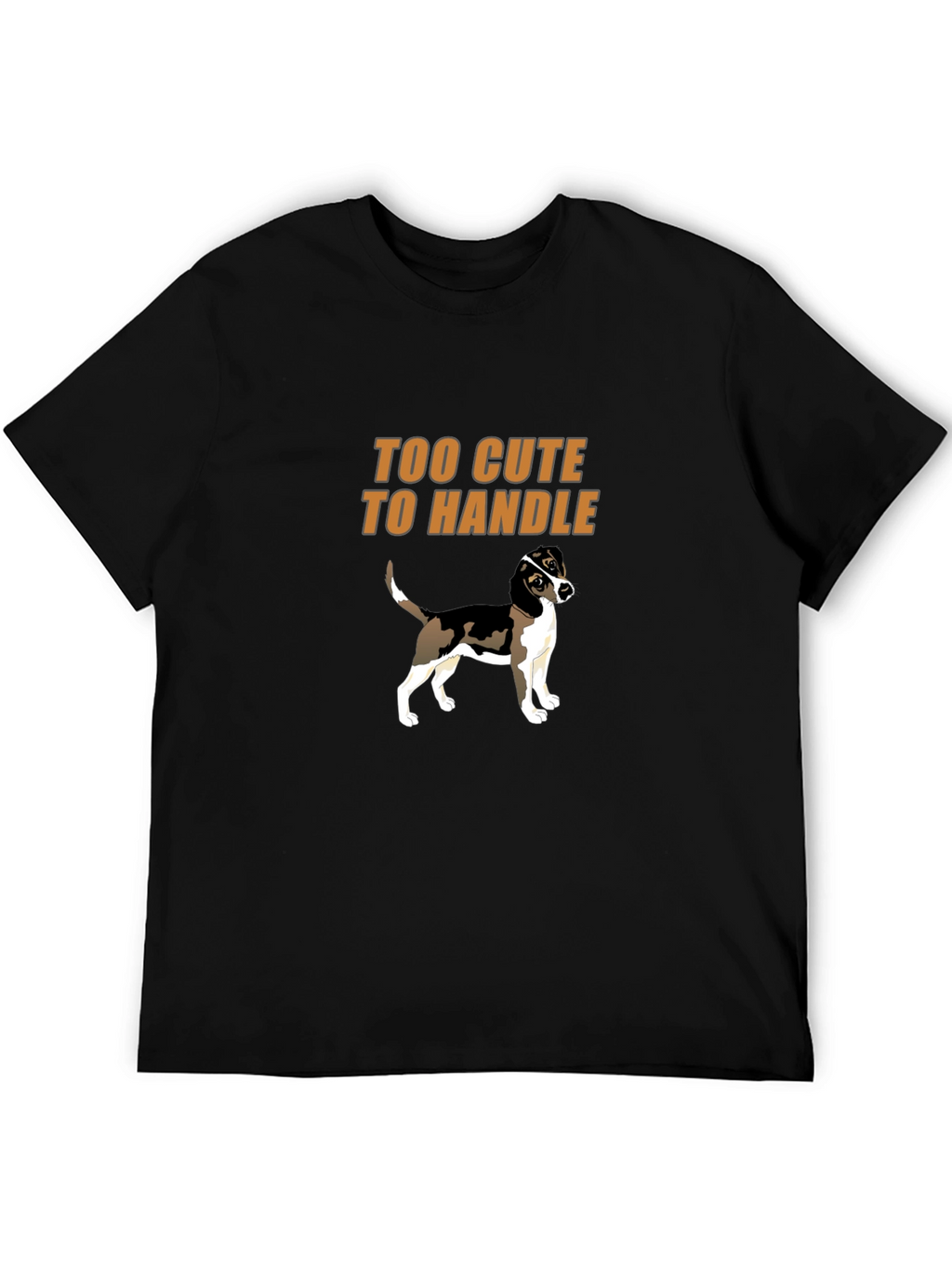 Too Cute To Handle Dog Graphic T-Shirt