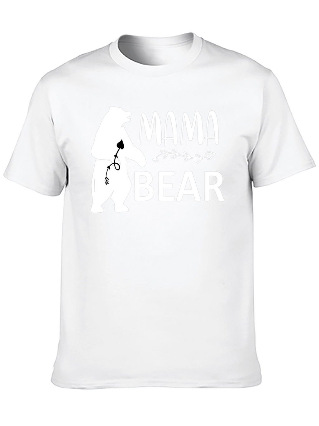 Mama Bear Graphic Tee - Black