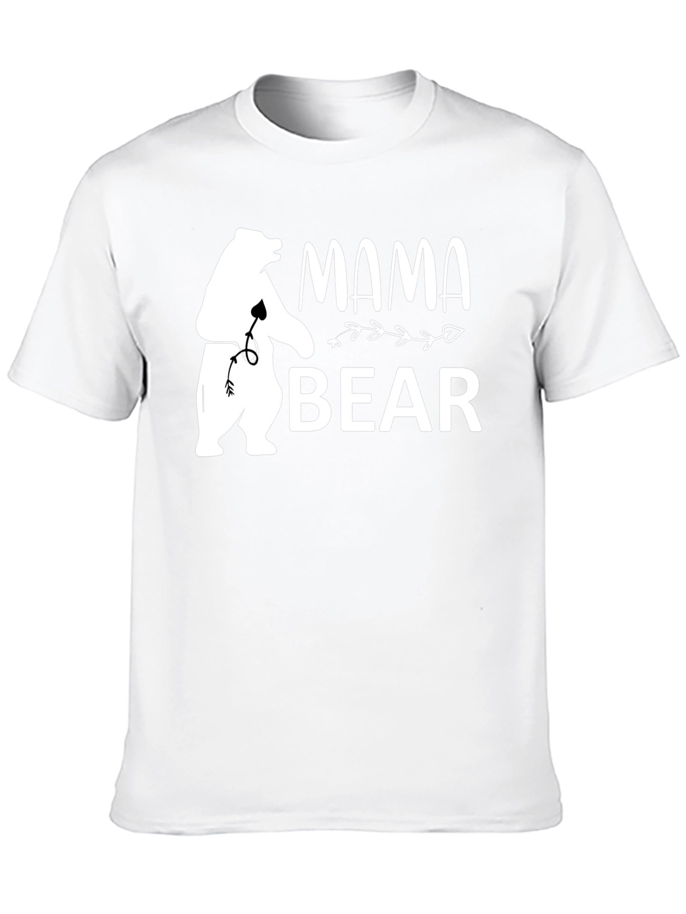 Mama Bear Graphic Tee - Black