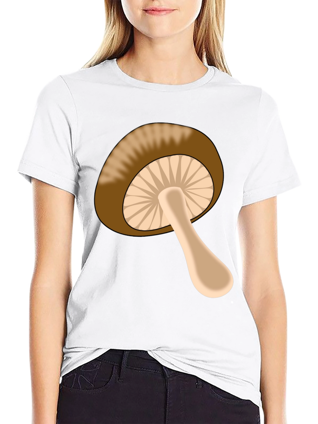 Mushroom Graphic Tee - Funky Casual Style