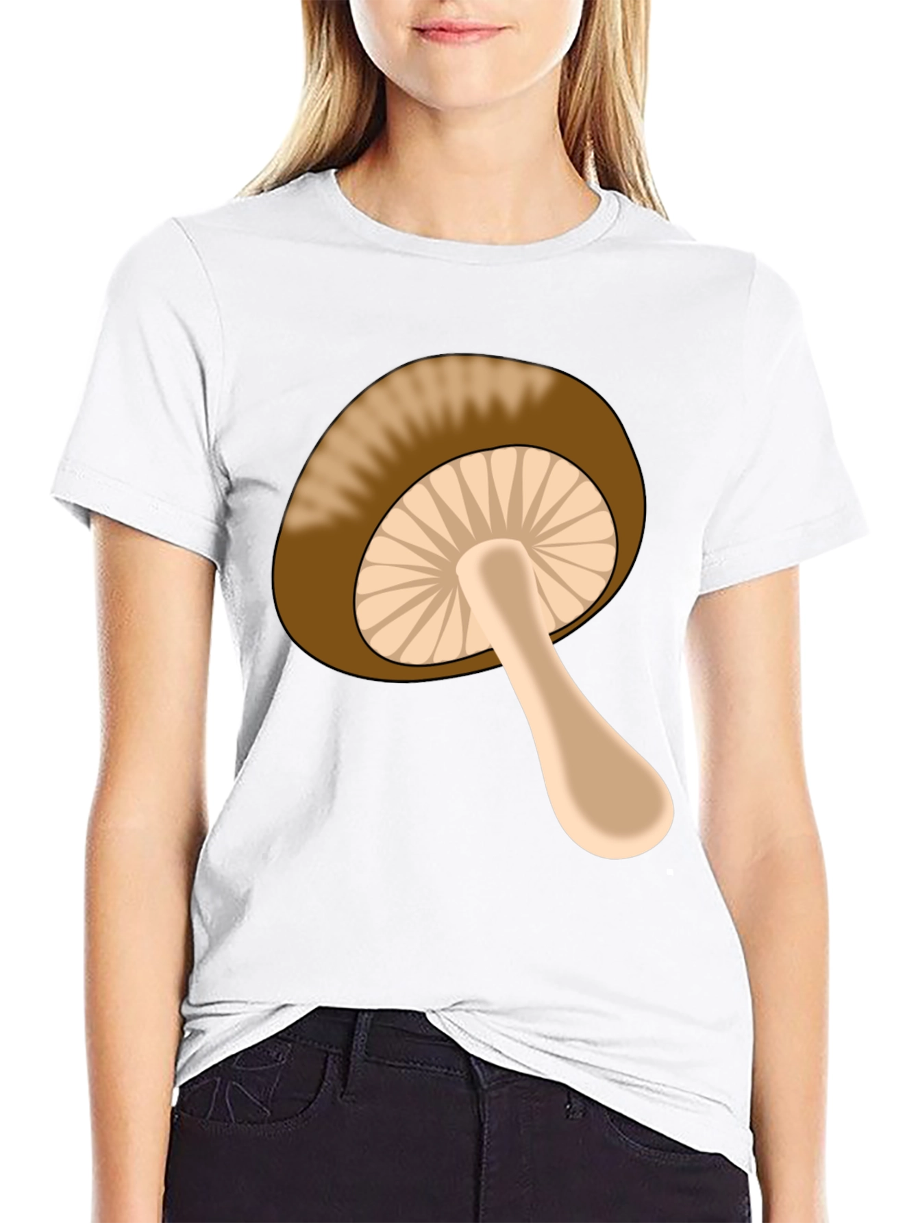Mushroom Graphic Tee - Funky Casual Style