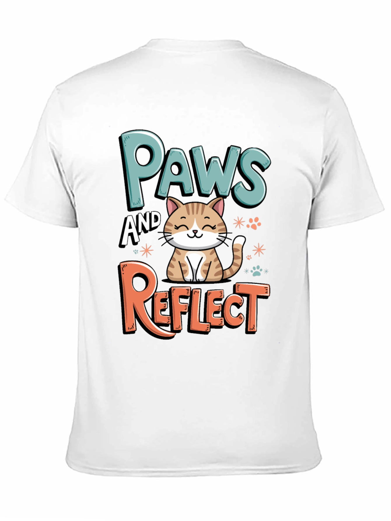 Paws and Reflect Graphic T-Shirt