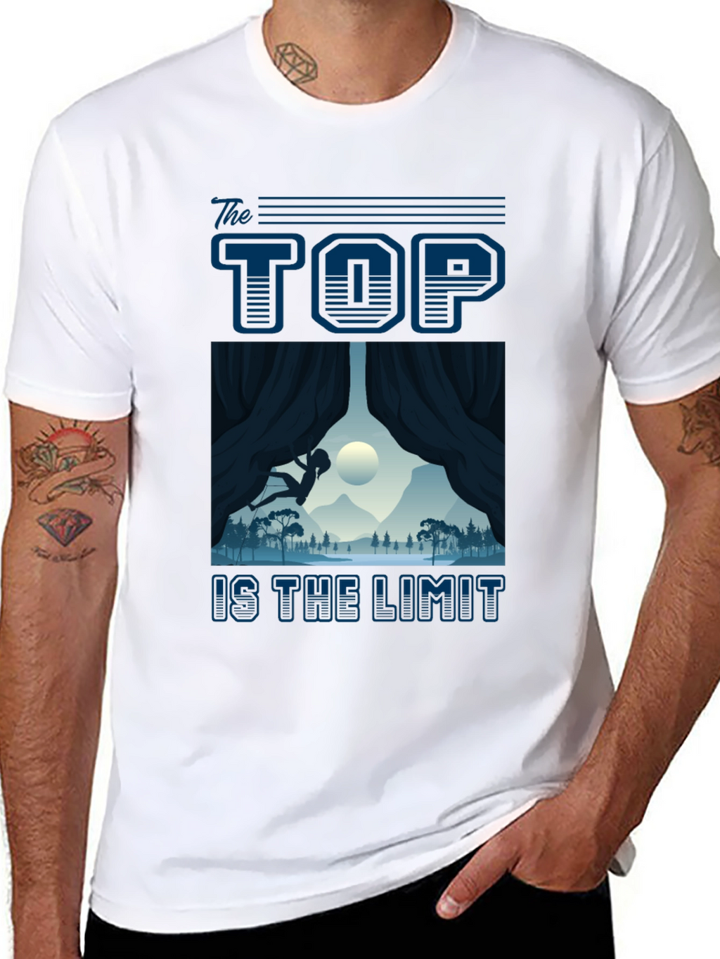 The Top Is The Limit Climbing T-Shirt
