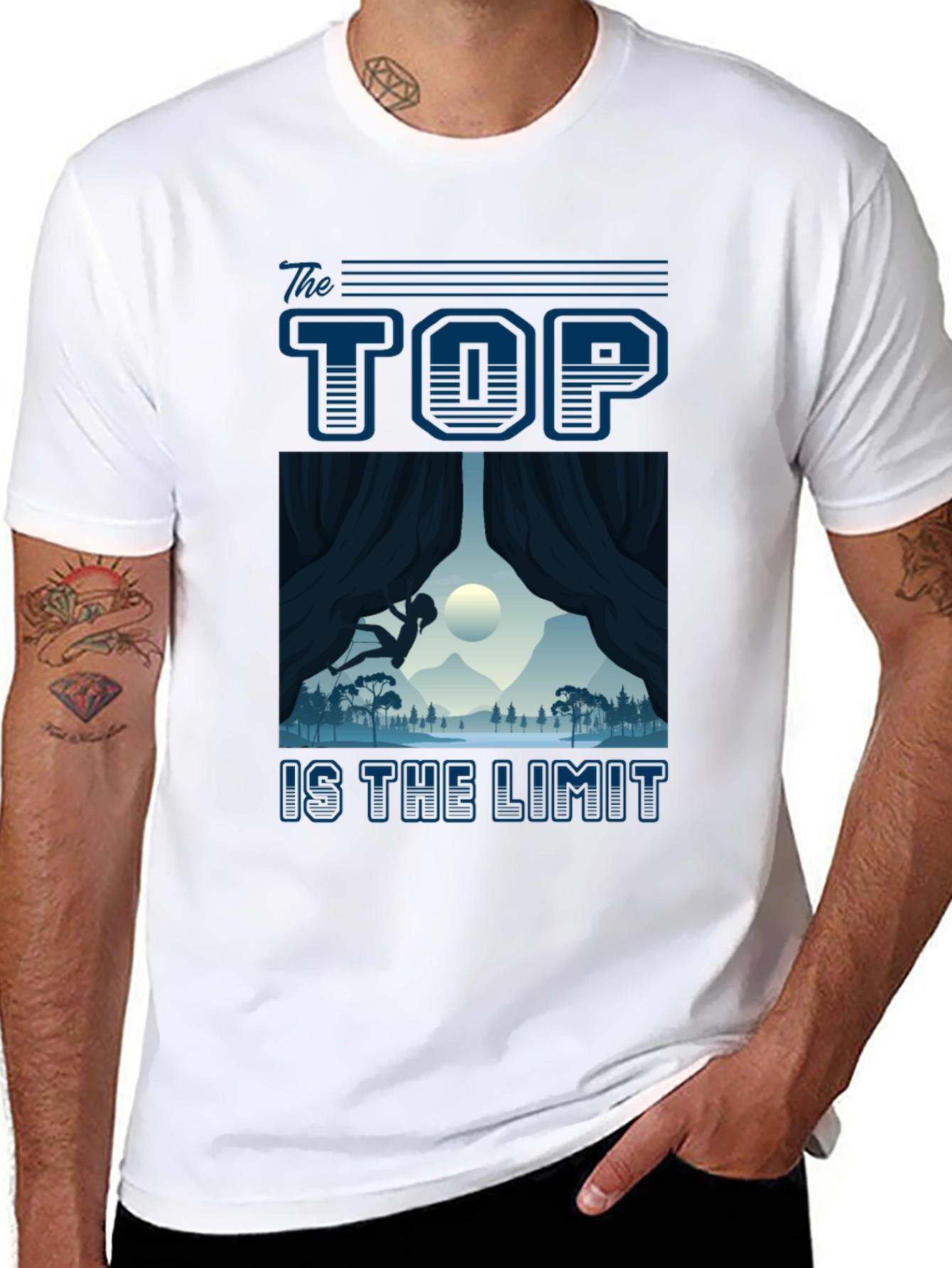 The Top Is The Limit Climbing T-Shirt