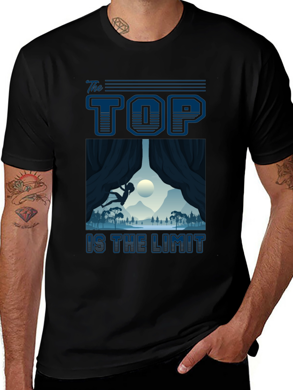 The Top Is The Limit Climbing T-Shirt
