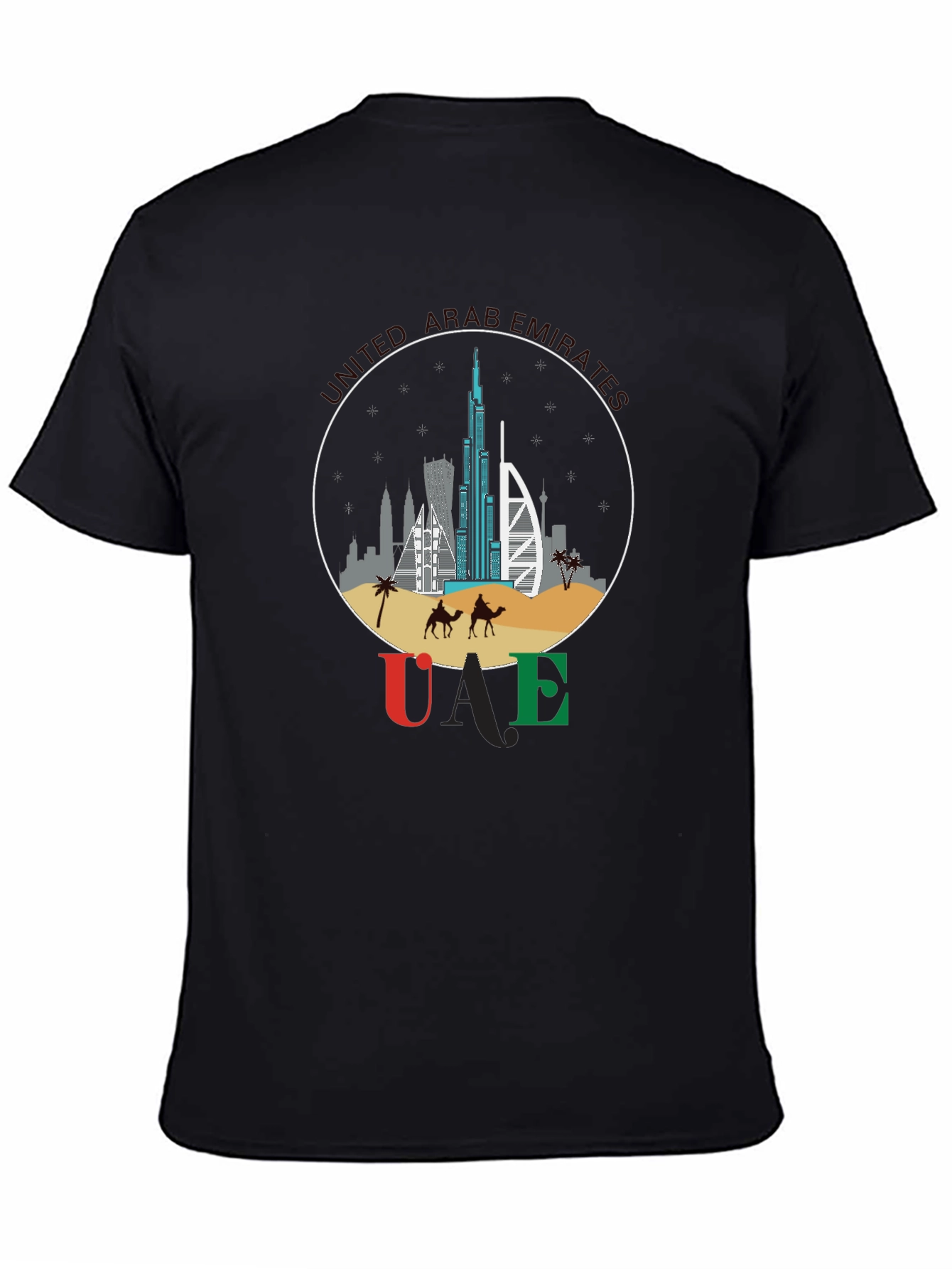 UAE Skyline T-Shirt - Dubai Souvenir Tee
