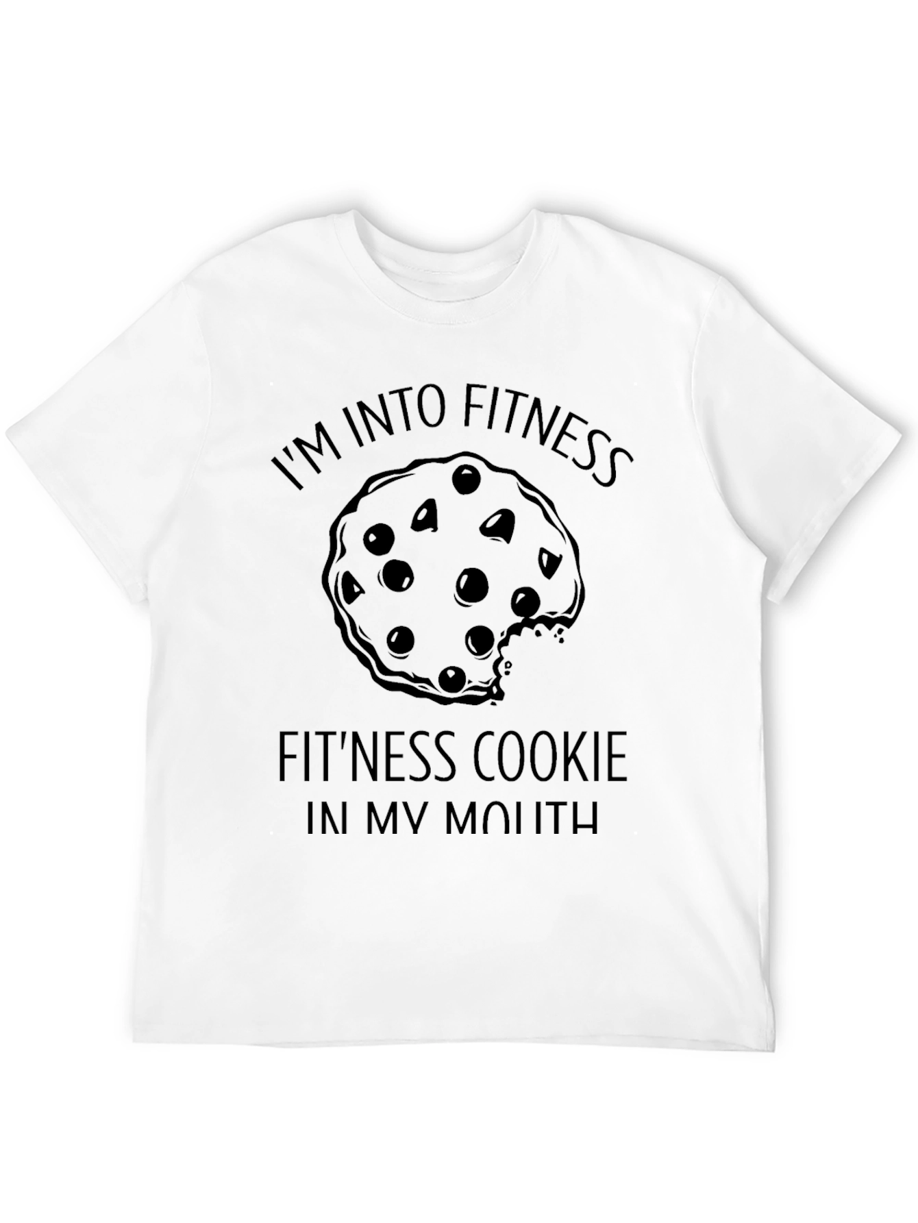Fitness Cookie T-Shirt - Funny Workout Tee