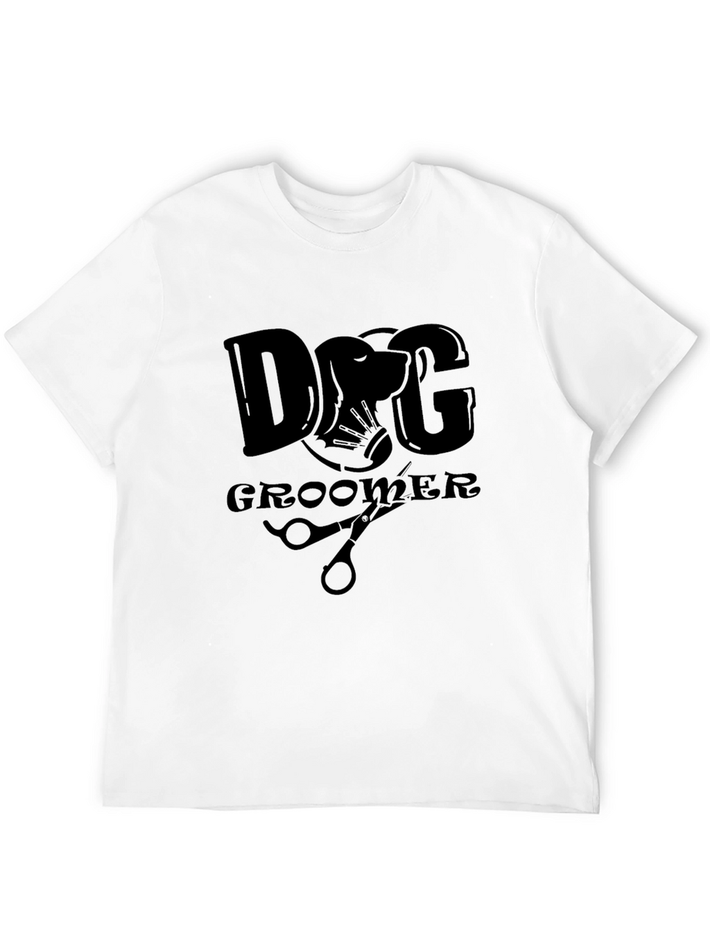 Dog Groomer T-Shirt - Unisex Black Graphic Tee