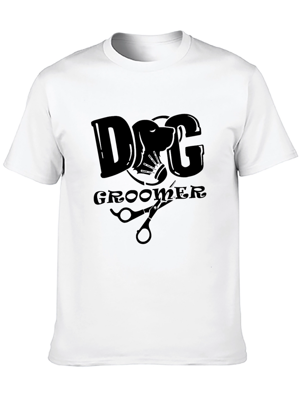 Dog Groomer T-Shirt - Unisex Black Graphic Tee