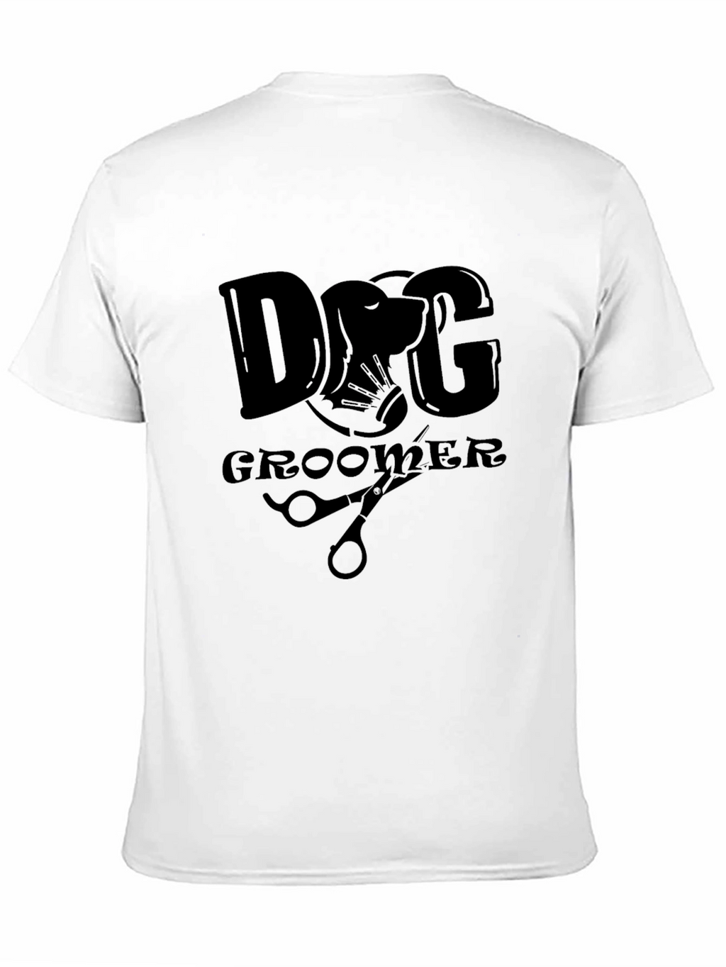 Dog Groomer T-Shirt - Unisex Black Graphic Tee
