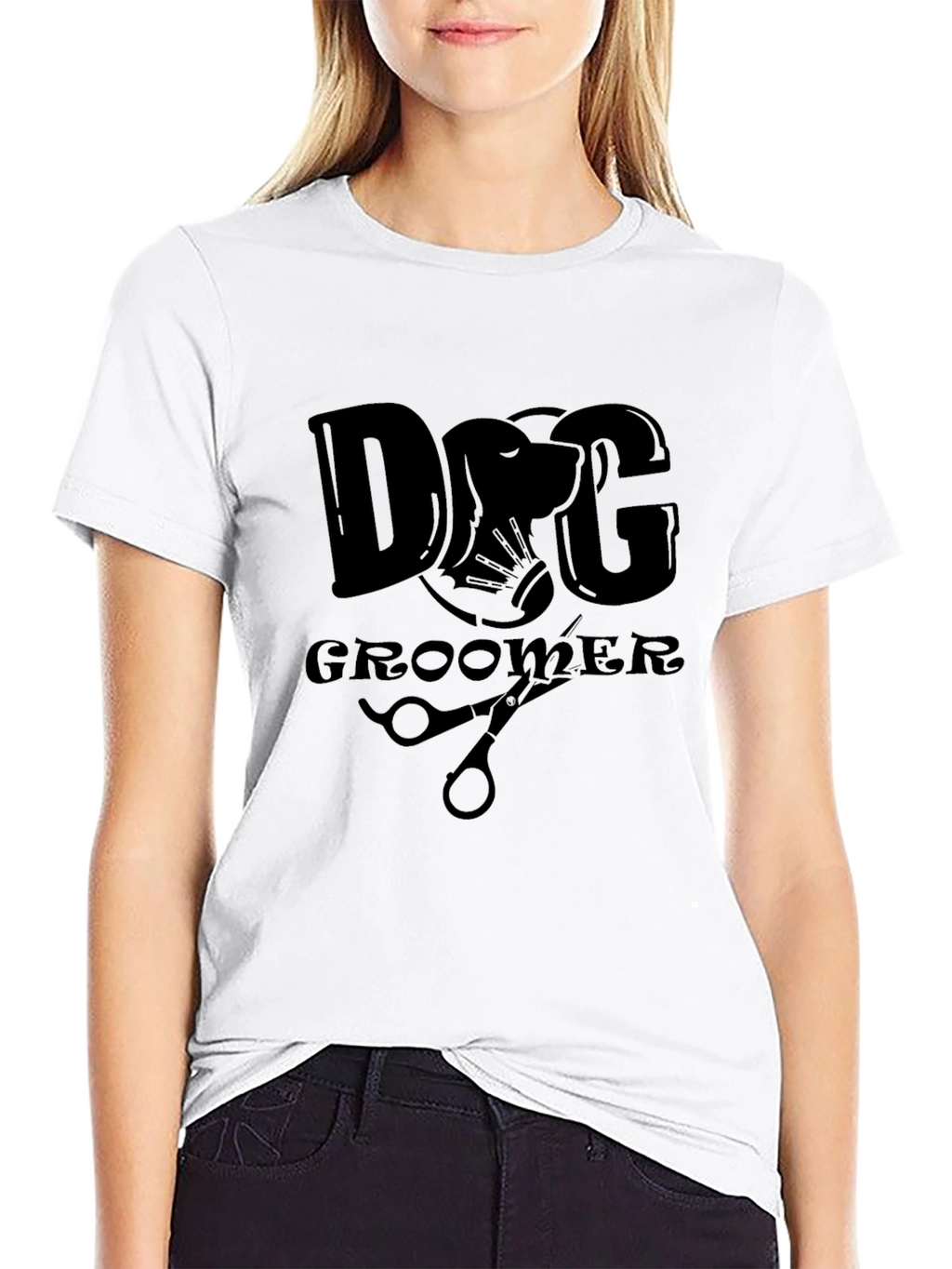 Dog Groomer T-Shirt - Unisex Black Graphic Tee