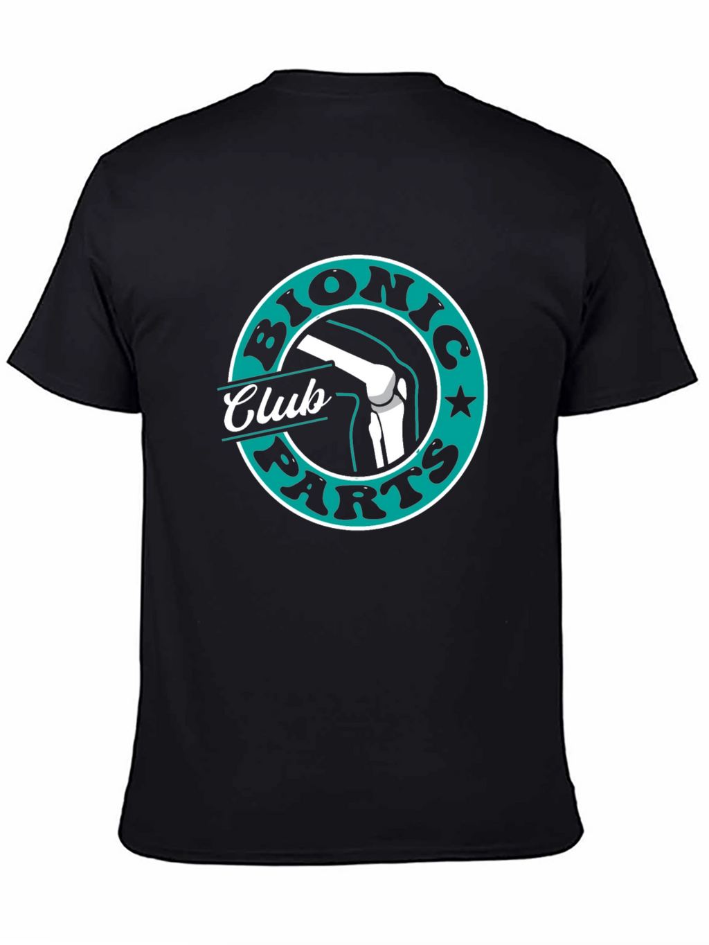Bionic Parts Club T-Shirt - Medical Humor Tee