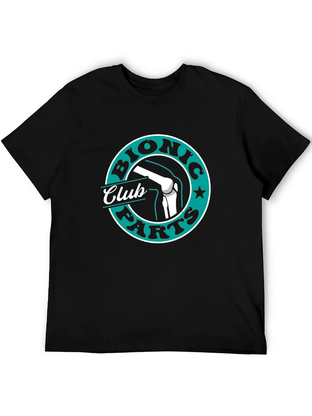 Bionic Parts Club T-Shirt - Medical Humor Tee