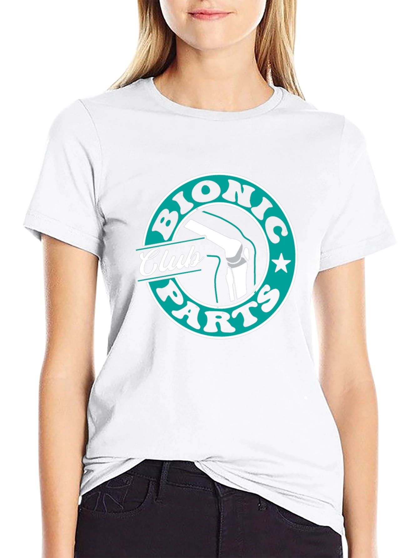 Bionic Parts Club T-Shirt - Medical Humor Tee