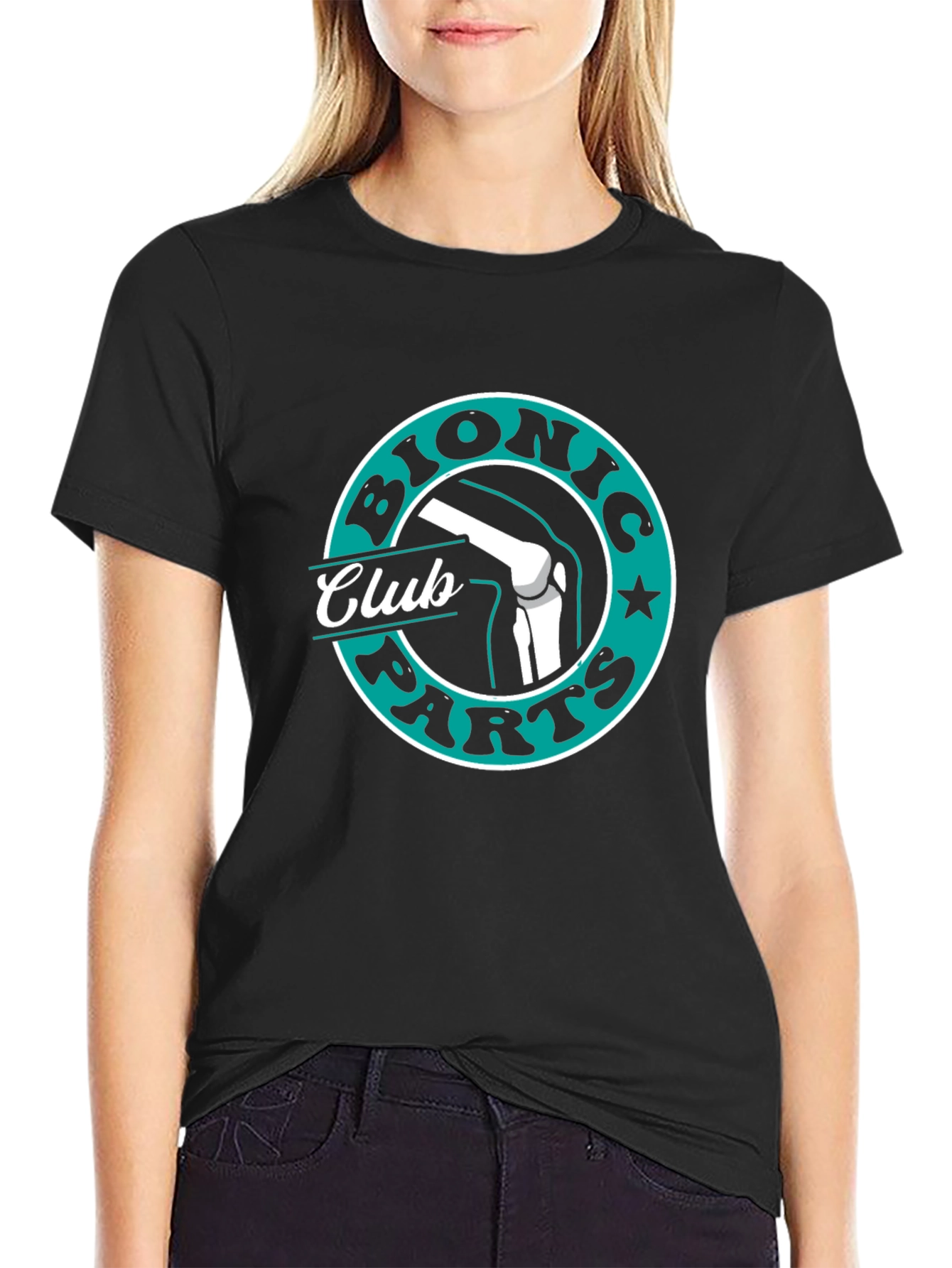 Bionic Parts Club T-Shirt - Medical Humor Tee