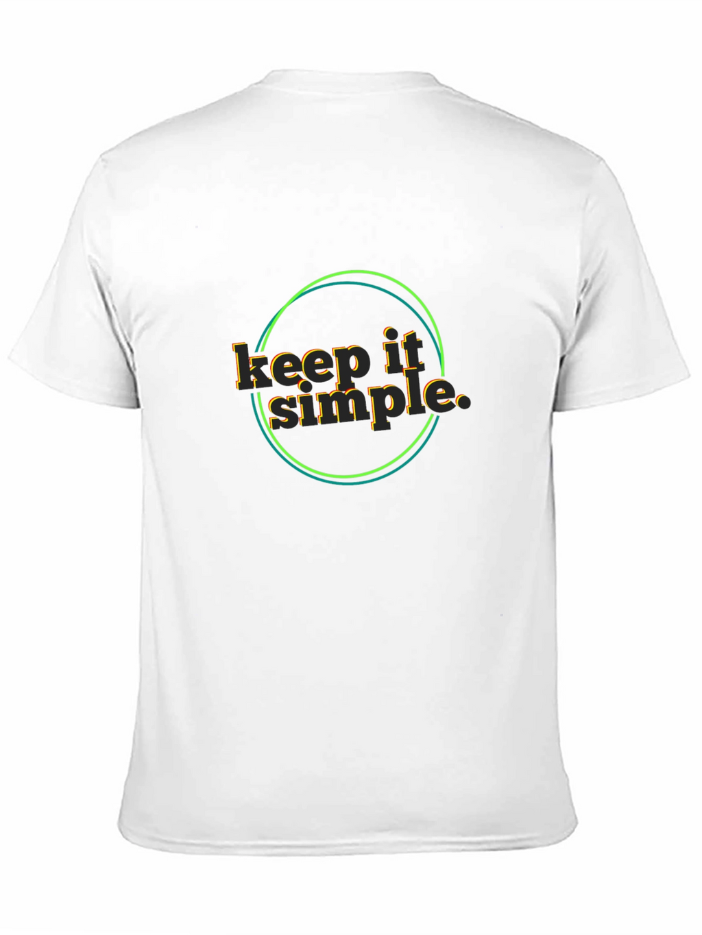 Keep It Simple Black T-Shirt