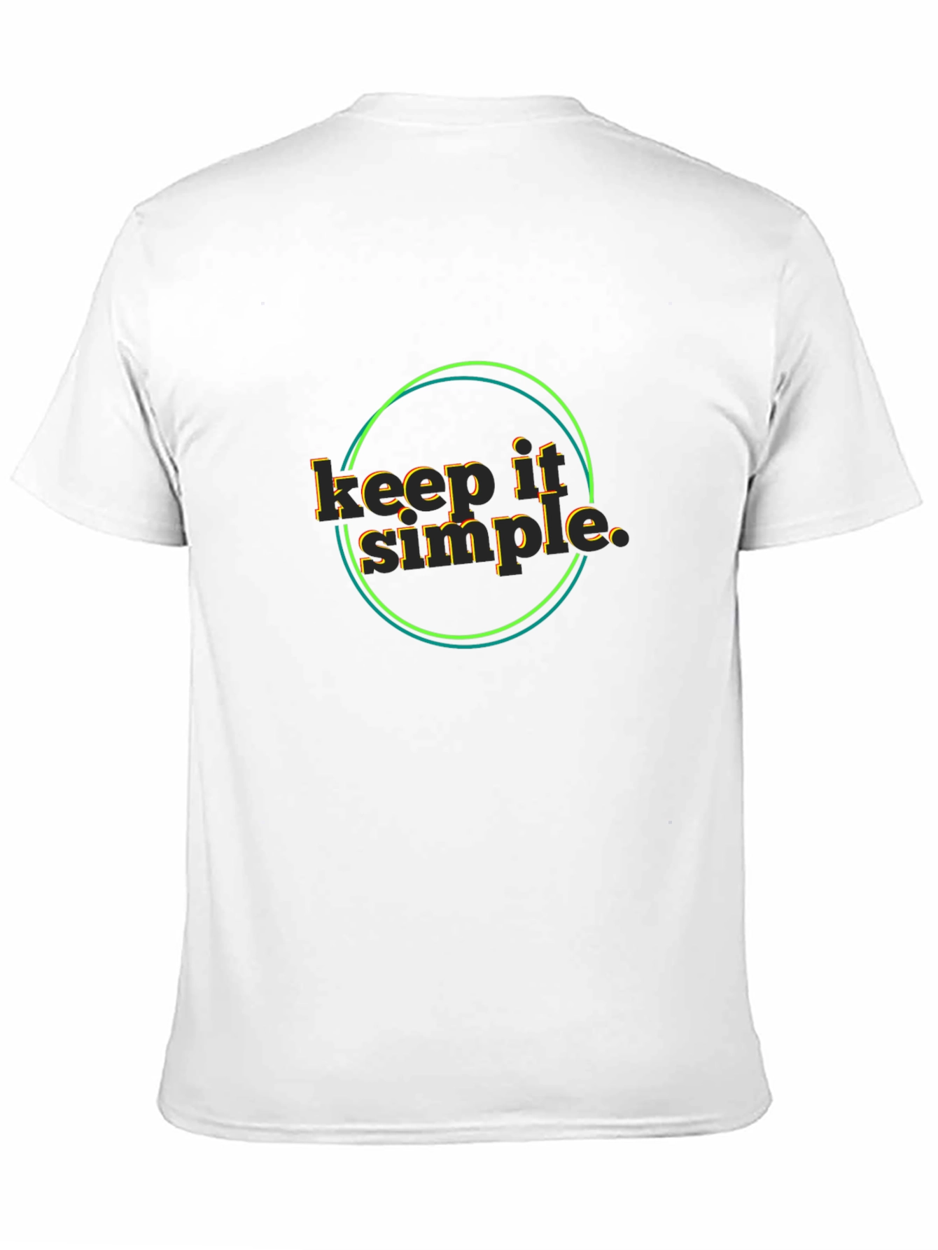 Keep It Simple Black T-Shirt