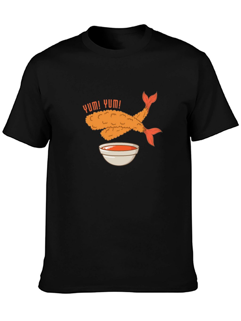 Yum! Tempura Shrimp Graphic T-Shirt