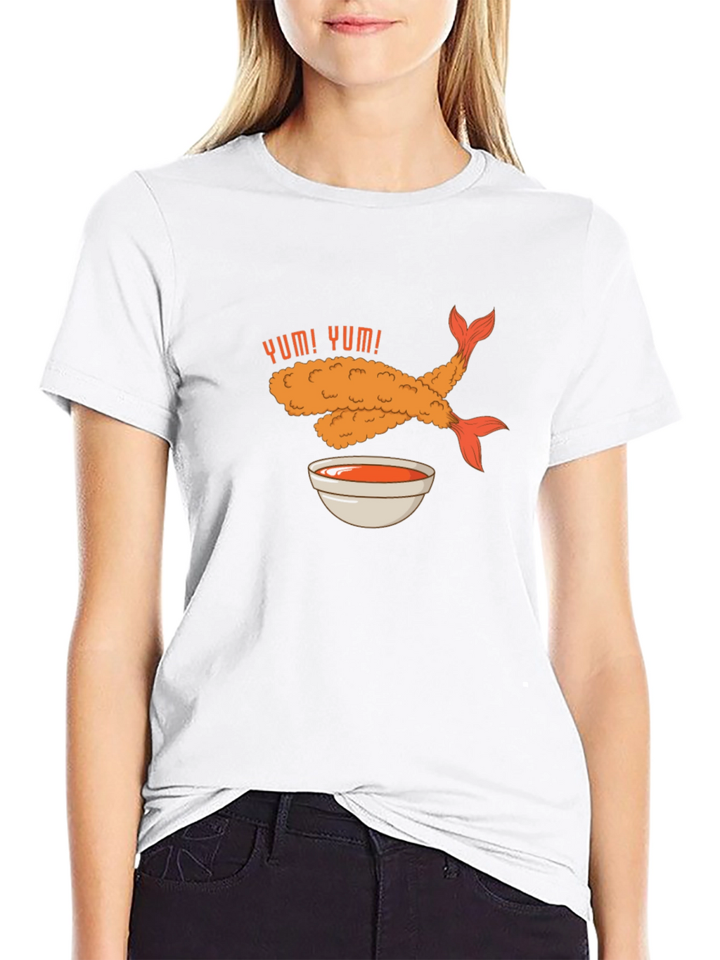 Yum! Tempura Shrimp Graphic T-Shirt