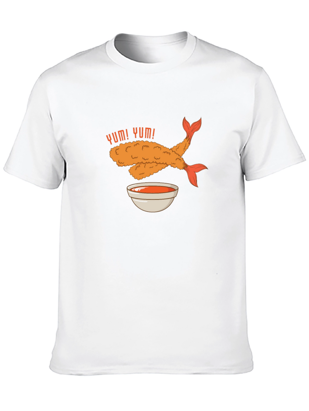 Yum! Tempura Shrimp Graphic T-Shirt