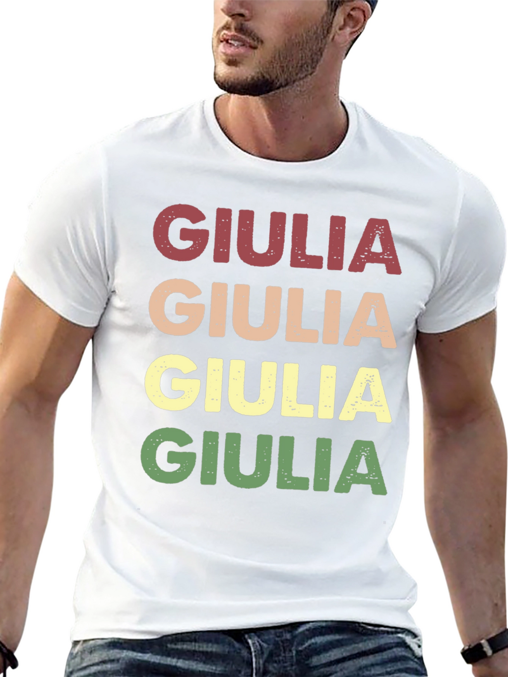 Giulia Retro Style T-Shirt