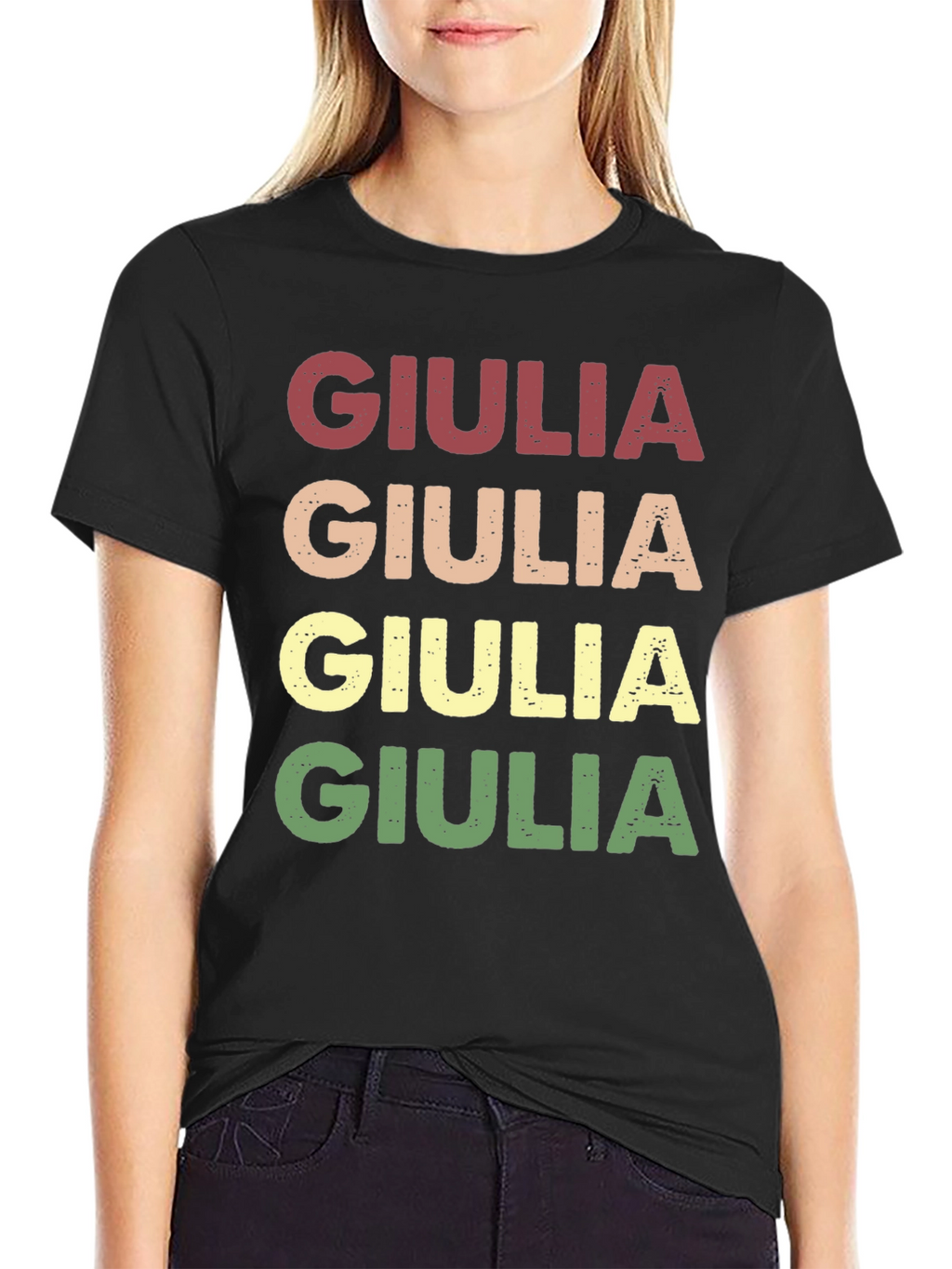 Giulia Retro Style T-Shirt