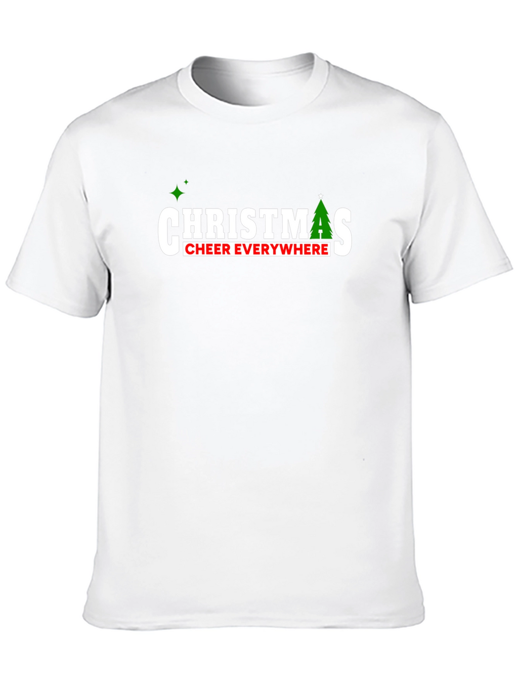 Christmas Cheer Everywhere Graphic T-Shirt