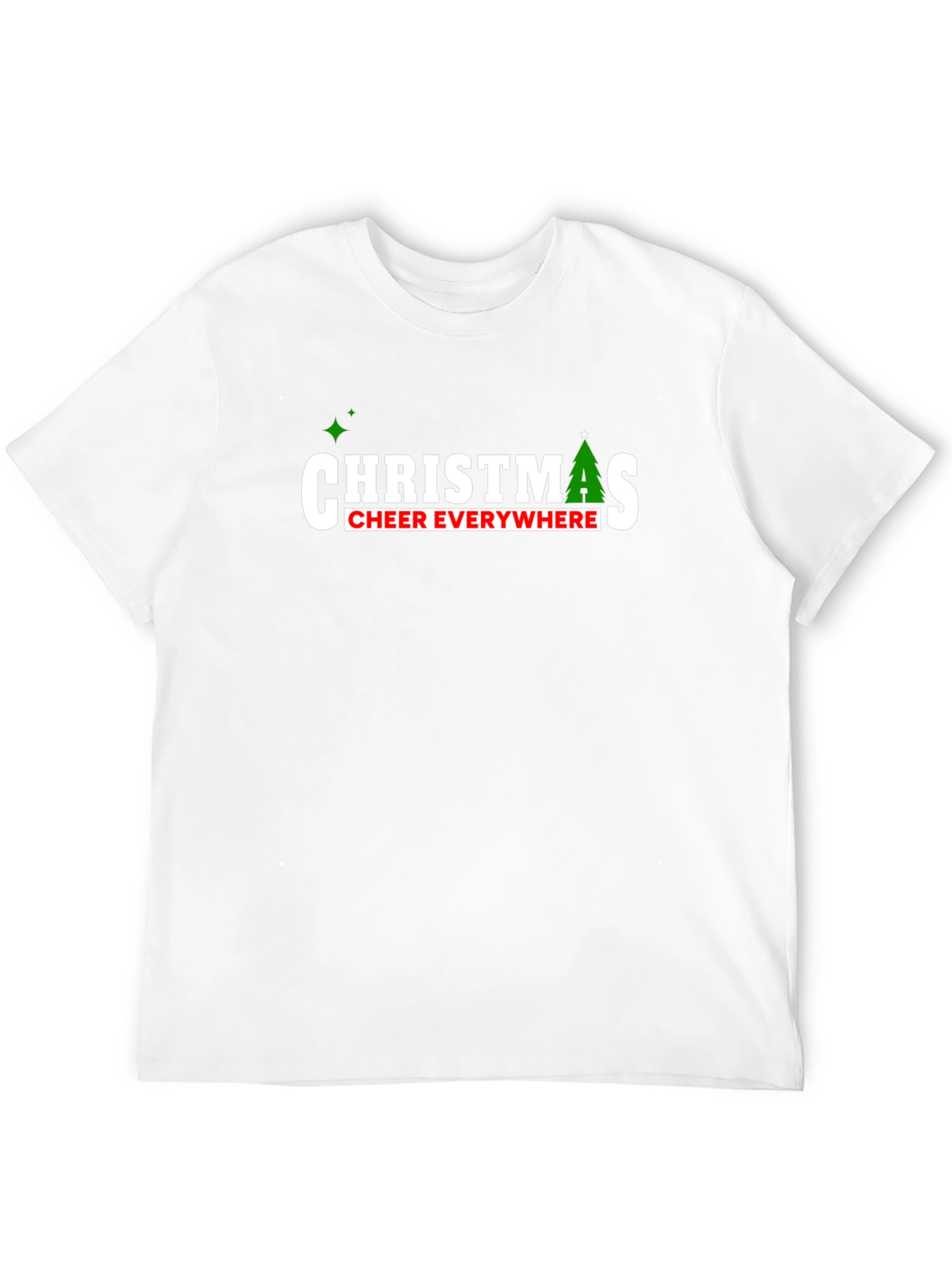 Christmas Cheer Everywhere Graphic T-Shirt