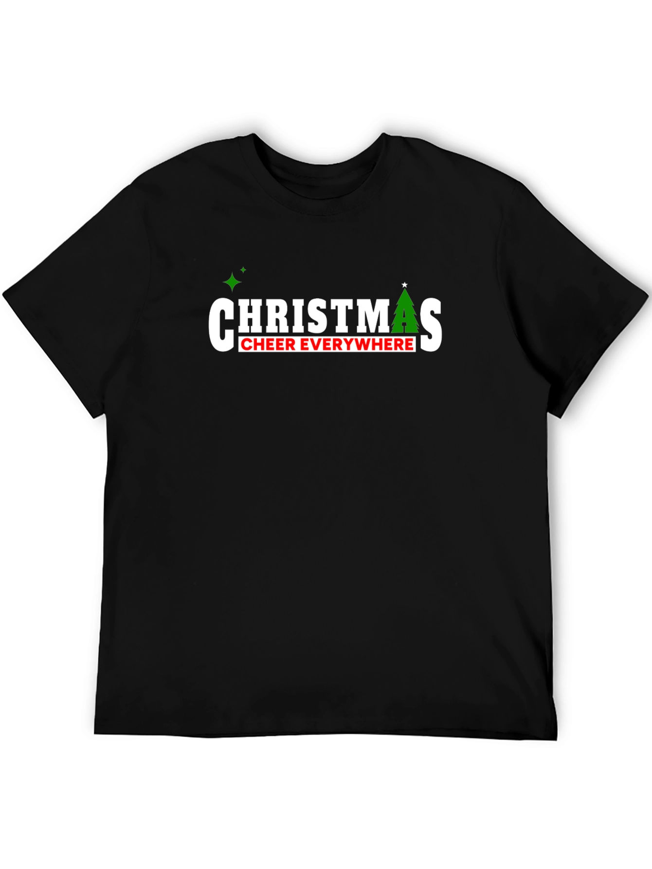 Christmas Cheer Everywhere Graphic T-Shirt