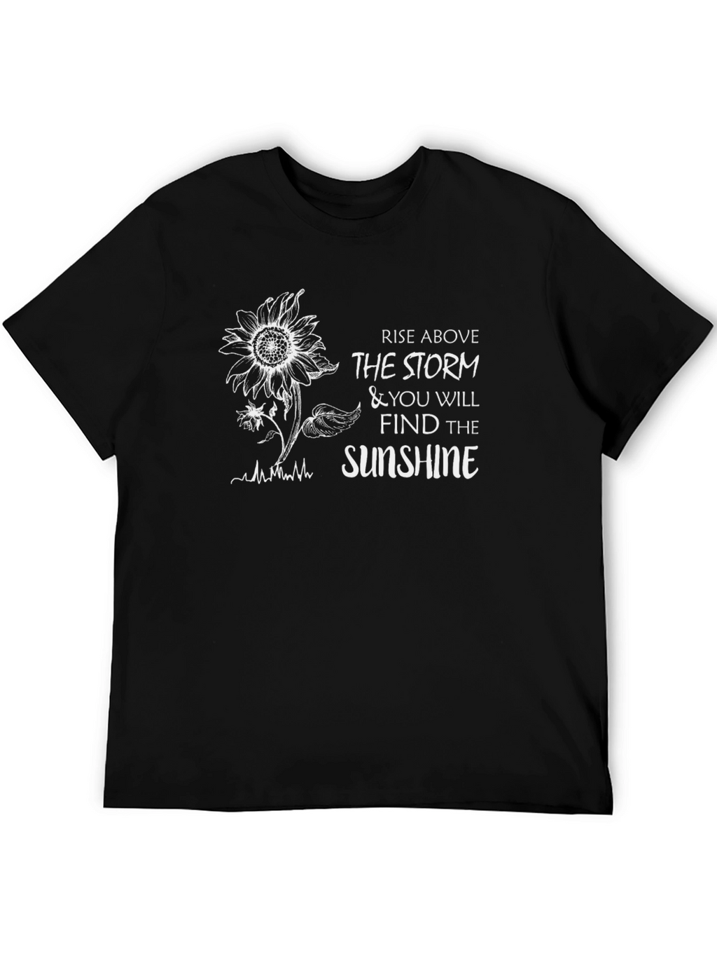 Rise Above Sunflower Graphic Tee