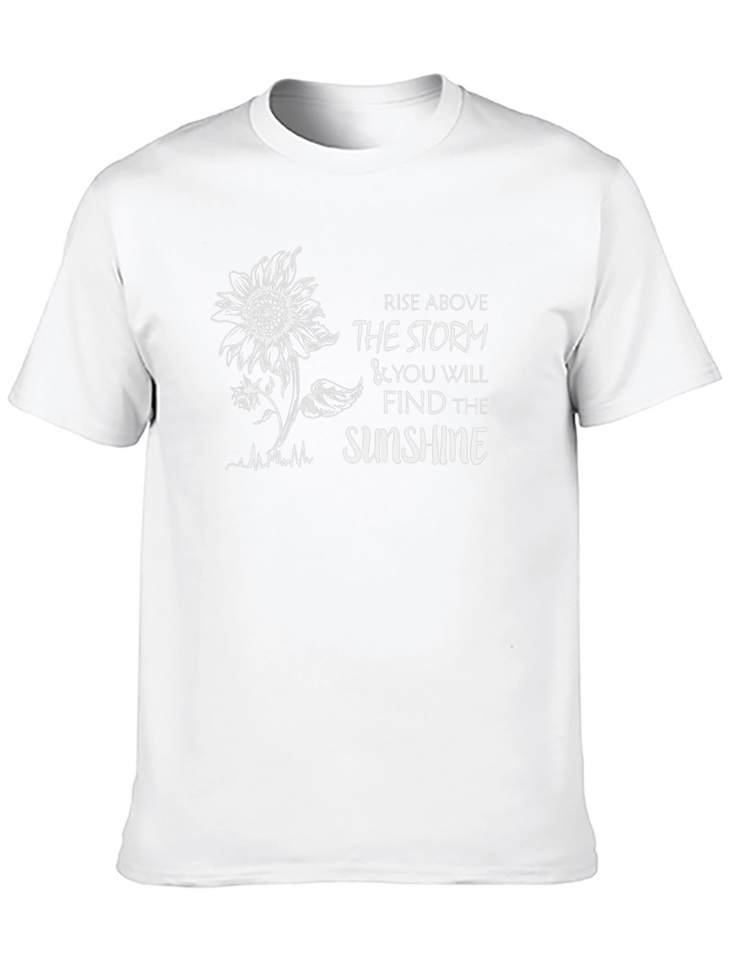 Rise Above Sunflower Graphic Tee
