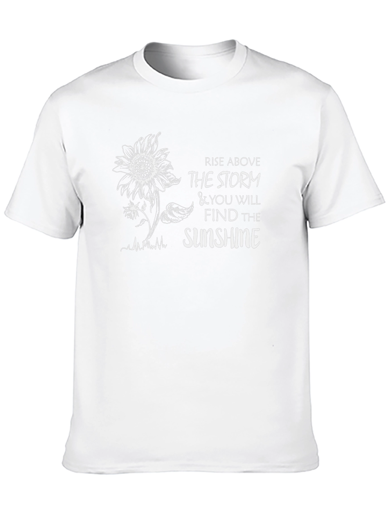 Rise Above Sunflower Graphic Tee